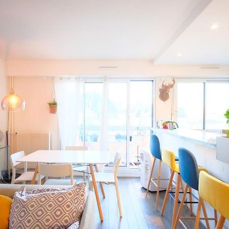 Beautiful And Bright Appt With Eiffel Tower View Apartman Párizs Kültér fotó