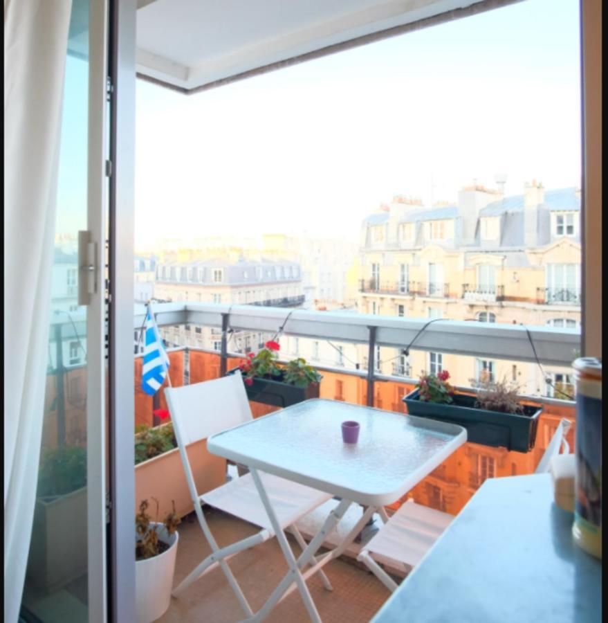 Beautiful And Bright Appt With Eiffel Tower View Apartman Párizs Kültér fotó